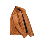 vintage light tan motoring coat