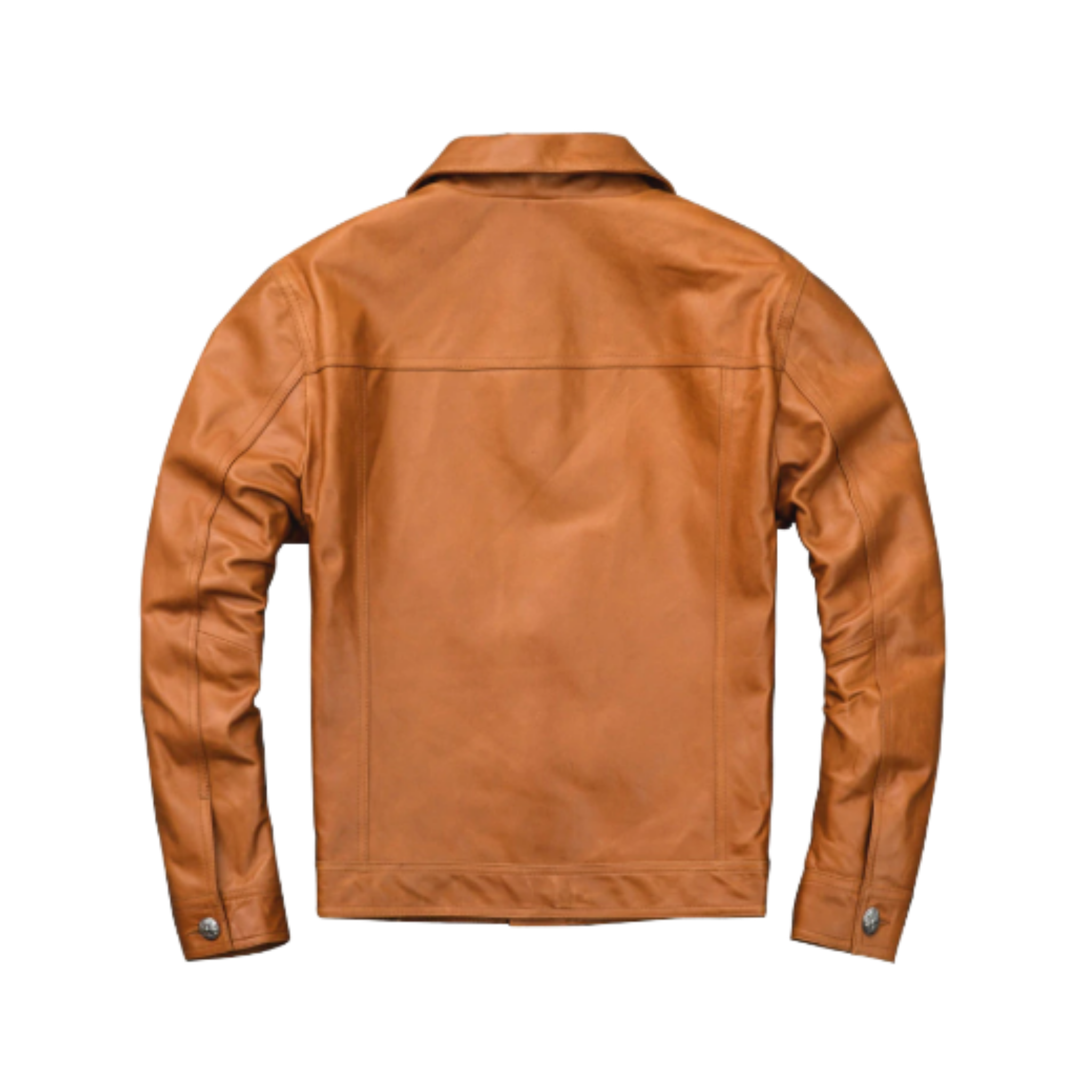 retro light tan motorcycle jacket