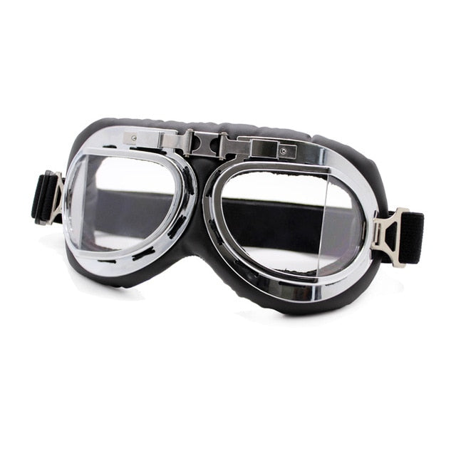 Goggles worn by the earliest aviators, motorcyclists and adventurers, customize a pair to suit your style!